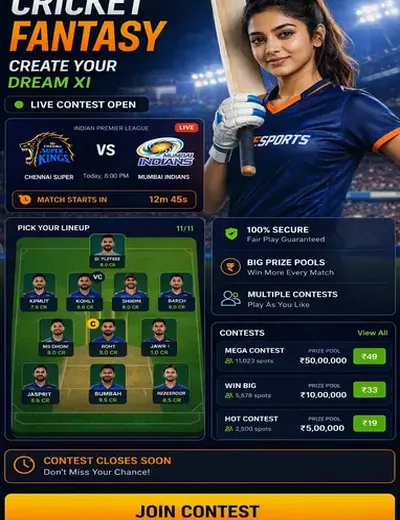 Hero11 (hero11) fantasy cricket & matchday visual 3